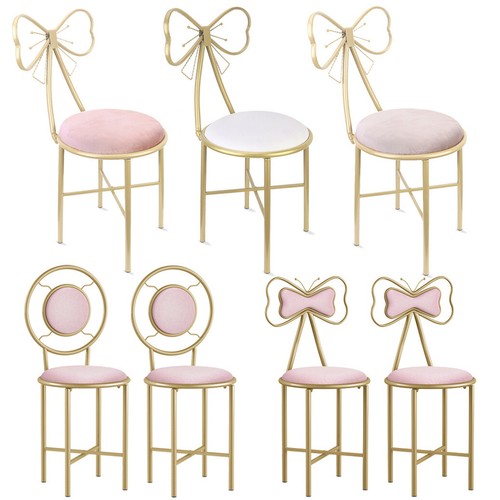 Fashion vanity stool metal - 1/2,