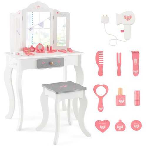 Kids vanity table - vanity, with