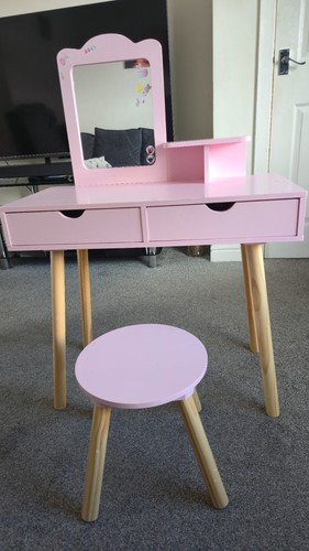 Pink kids vanity dressing - kids,