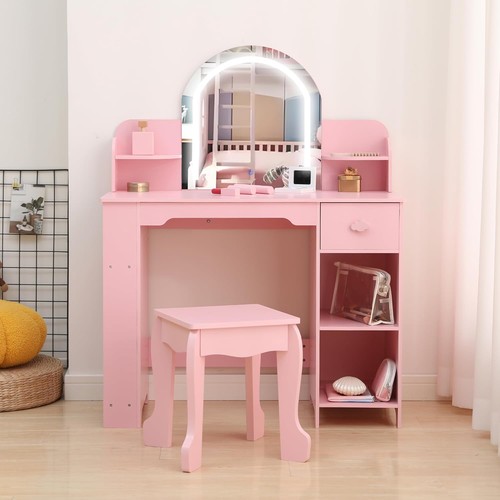 Kids vanity with lighted - vanity,