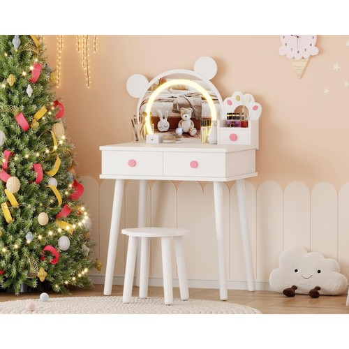 Kids makeup vanity table - vanity,