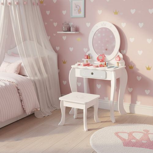 Kids vanity table study - vanity,