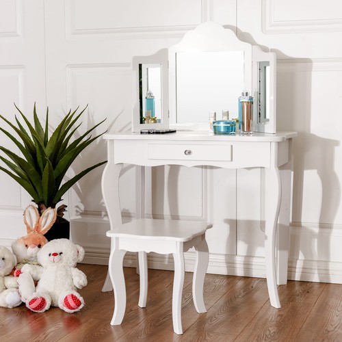 Kids wooden vanity set - wooden, with