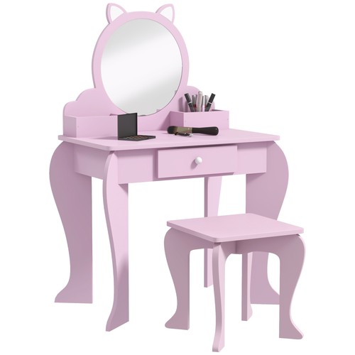 Zonekiz kids vanity table pink - kids,