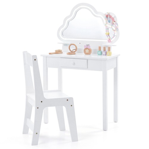 Kids vanity table with - table,