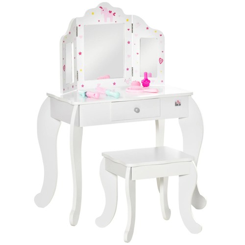 Homcom kids vanity - homcom,