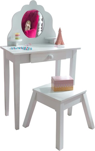 Vanity table and stool for - vanity,