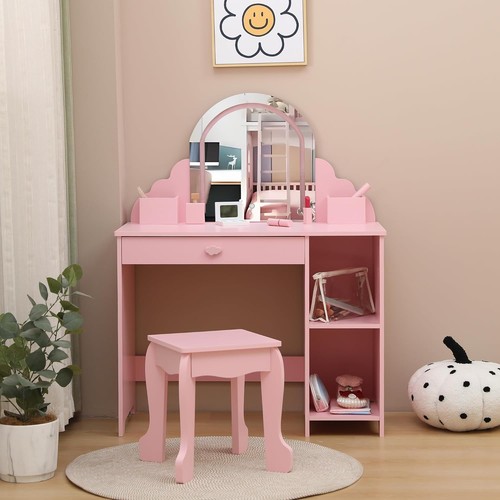Kids vanity table stool - kids,